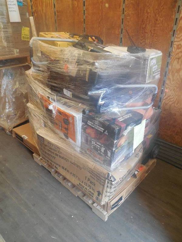 PALLET LOT OF GENERAL MERCHANDISE AND HOME GOODS
