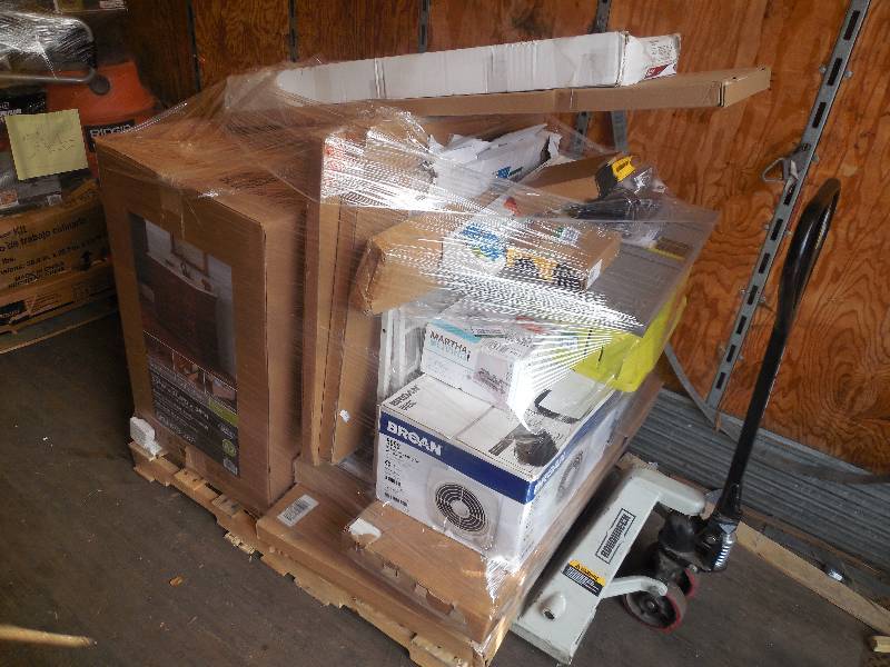 PALLET LOT OF GENERAL MERCHANDISE AND HOME GOODS