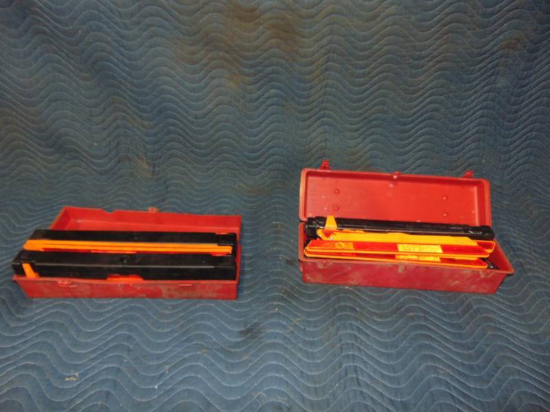 lot 28 image: (2) Safety Triangles