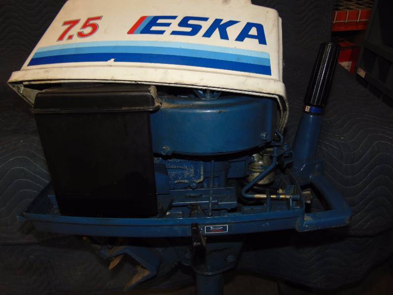7.5 HP Eska Outboard Motor GRC September Consignments KBID