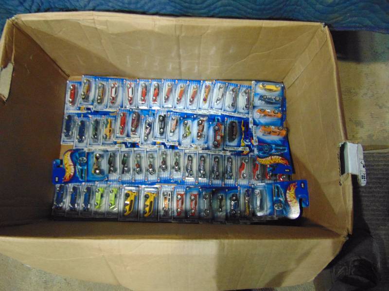 lot 133 image: Huge Lot Of Hot Wheels Cars New In Packages