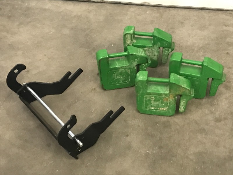 lot 4 image: John Deere Rear Weight Kit