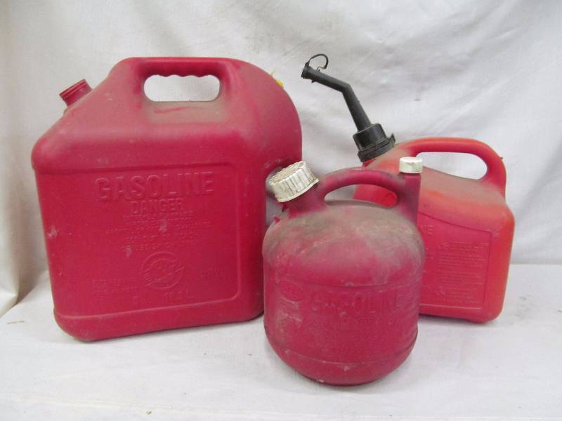 lot 45 image: gas cans
