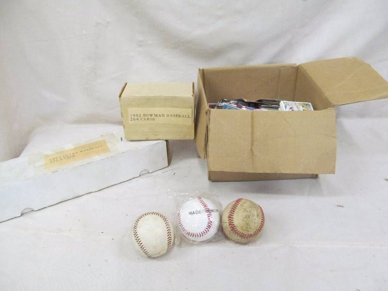 lot 119 image: baseballs