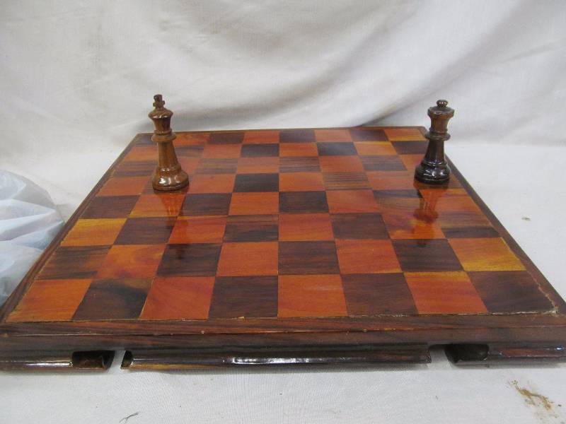 lot 123 image: Chess set