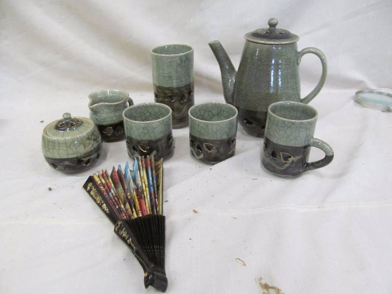 lot 161 image: Oriental tea set