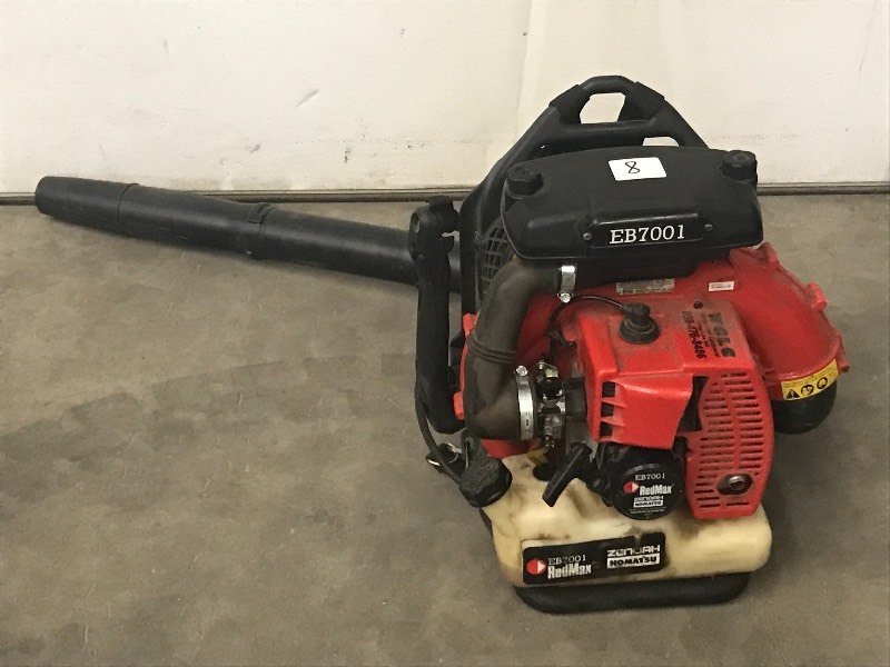 RedMax Backpack Blower | LE September Lawn Equipment | K-BID