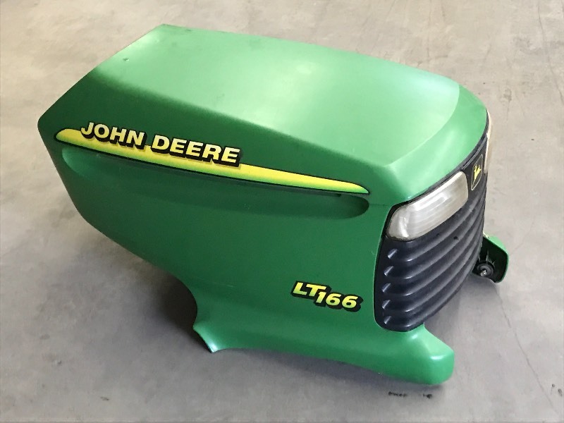 John deere best sale lt166 price used