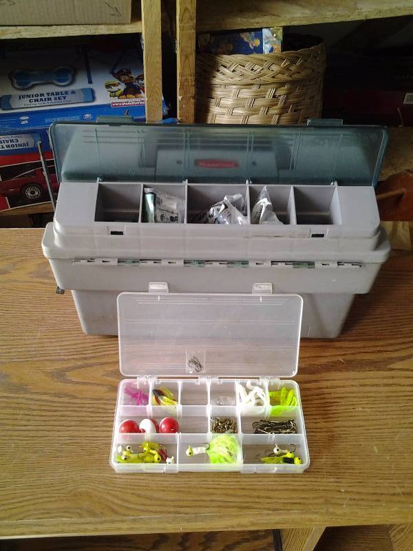 lot 24 image: 2 Tackle Boxes With Tackle Contents