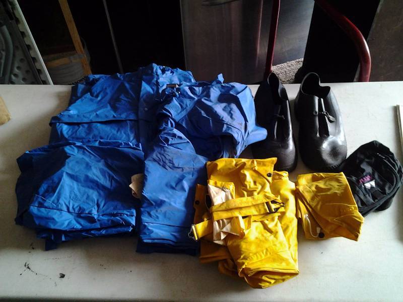 lot 44 image: 3-Sets Of Rain Gear