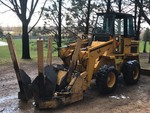 Mustang 770 Owatonna Articulating Loader With Clegg Tree Spade