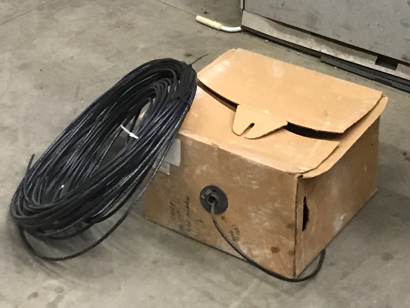 lot 114 image: (2) Spools Of Coaxial Cable ...