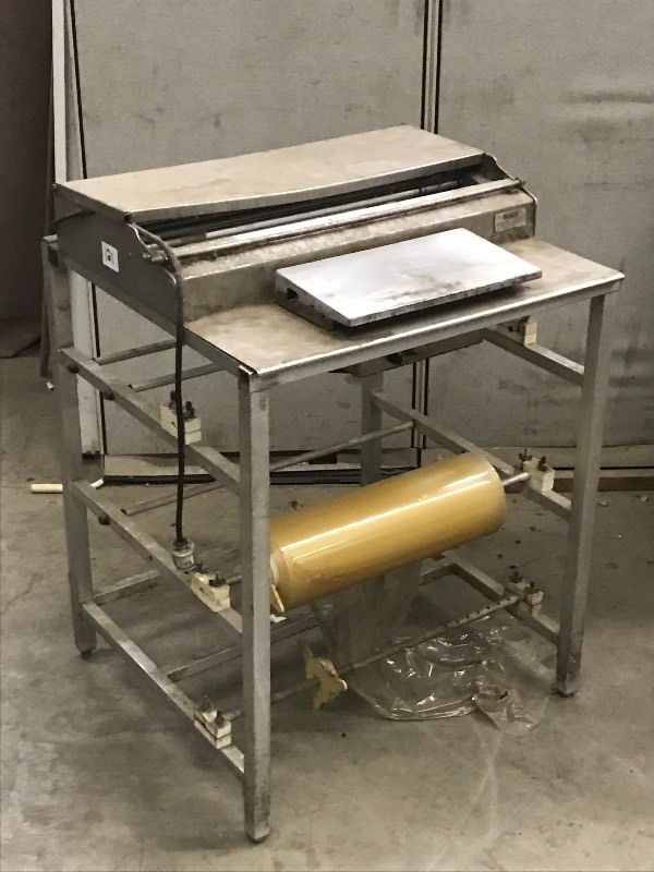 lot 121 image: Commercial Stainless Steel Bread Wr...
