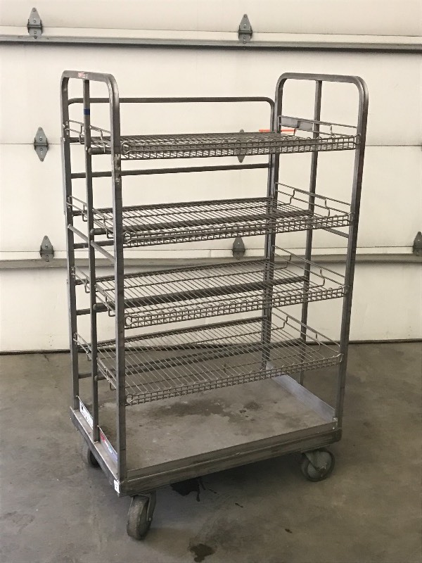 lot 128 image: Commercial Rolling Stainless Steel ...
