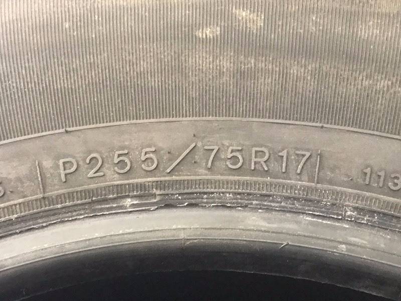 lot 3 image: Set Of (4) Goodyear Tires
