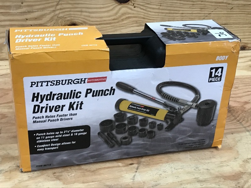 lot 36 image: Pittsburgh 96718 Hydraulic Punch Dr...
