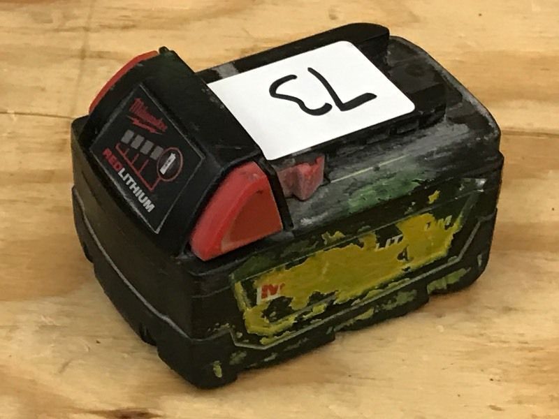 lot 73 image: Milwaukee M18 Red Lithium Battery, ...