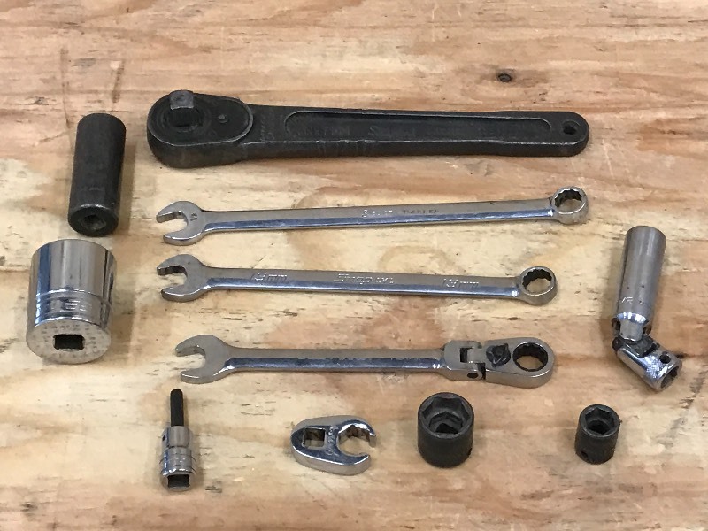 lot 83 image: Tools Vintage Snap-On 12 Ratchet...