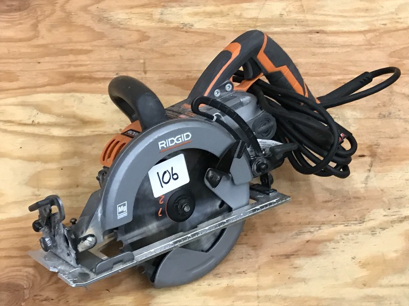 Ridgid R32102 Circular Saw 115Volt HUGE Power Tool Auction