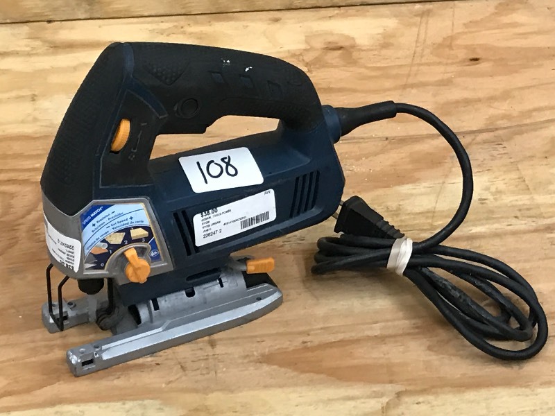 lot 108 image: Ryobi JS481L Variable Speed Jig-Saw...