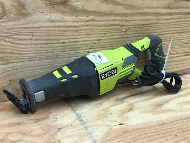 lot 134 image: Ryobi RJ185V Reciprocating Saw, 115...