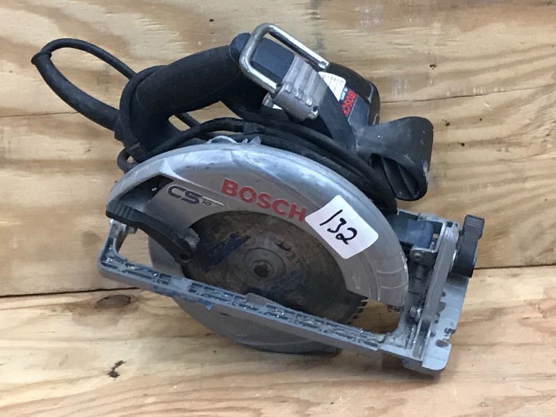 lot 132 image: Bosch CS10 Circular Saw, 7.25 ...