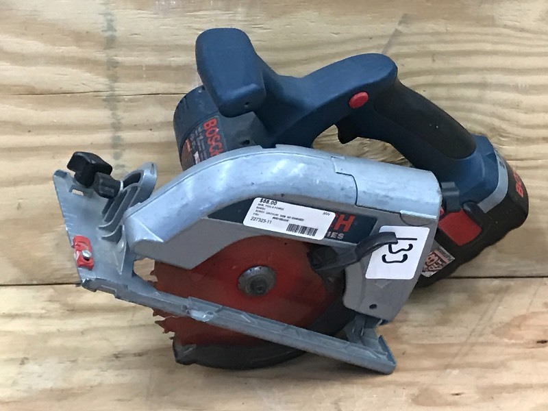 lot 133 image: Bosch 18Volt Circular Saw With Batt...