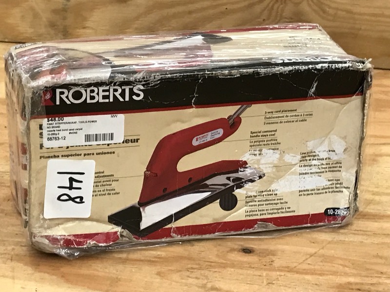 lot 148 image: Roberts Deluxe Heat Board Seaming G...