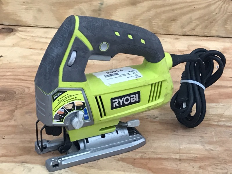 lot 189 image: Ryobi J84812 Variable Speed Jig-Saw...