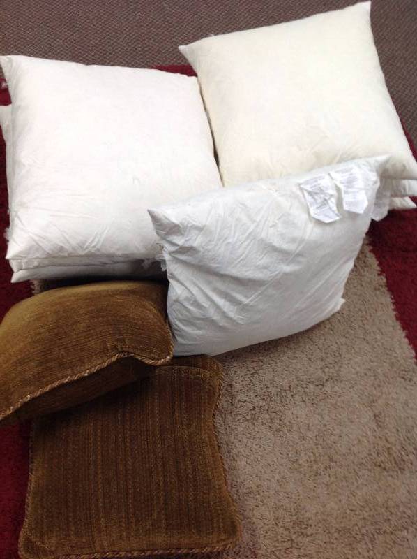 lot 55 image: 9 Throw Pillows