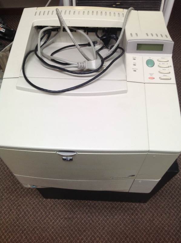 lot 17 image: Printer HP Laser Jet 4100