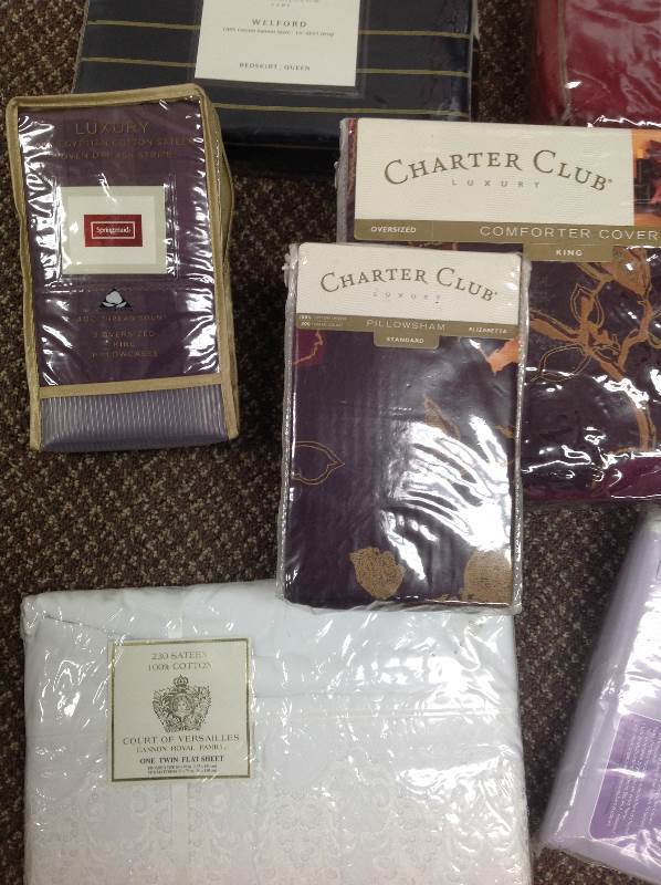 lot 35 image: King and Queen Bed covers