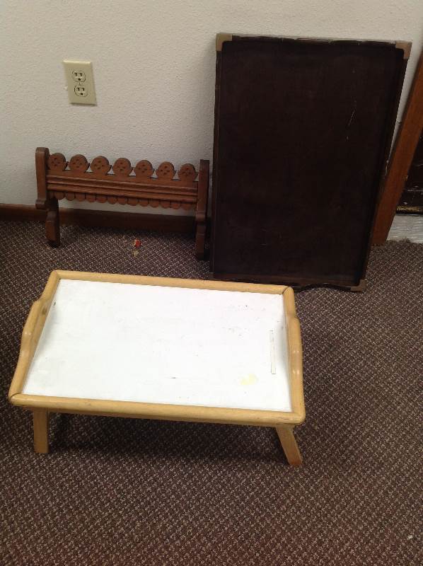 lot 44 image: Serving Trays, Tea Cup Holder