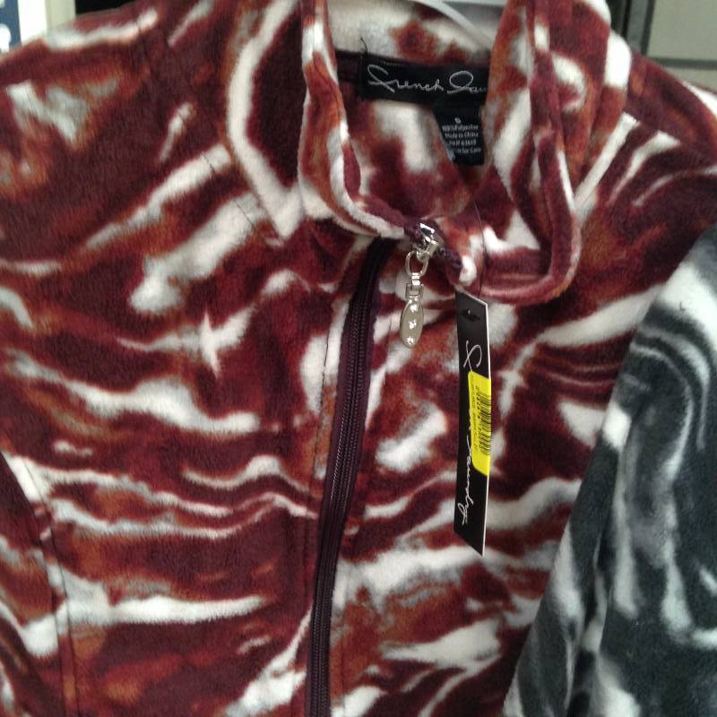 lot 93 image: 3 French Saundry Small, new with tags.   Polar Fleece Zipper