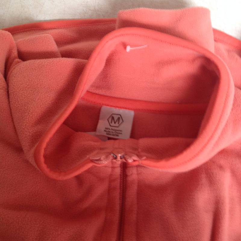 lot 96 image: 2 Medium Zip up Jacket Womens Fleece New with Tags.