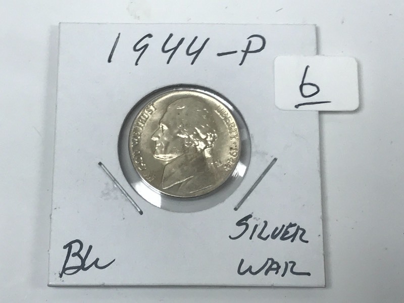 1944 War Nickel