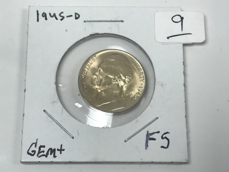 1945 War Nickel