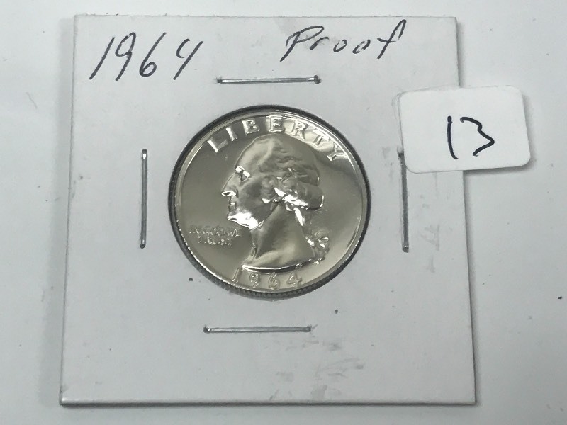 1964 Washington Quarter