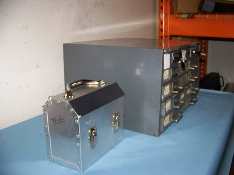 lot 138 image: Organizing  Tool Chest and Small Tool Box