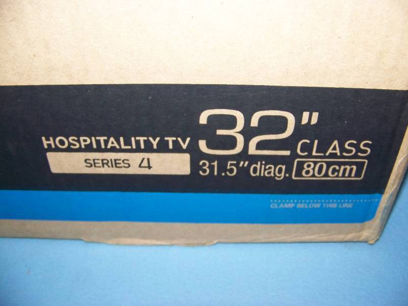 lot 8 image: 32, Samsung, Series 4, Hospitality Commercial Grade, LED-Backlit LCD, HDTV  Television - NEW IN BOX