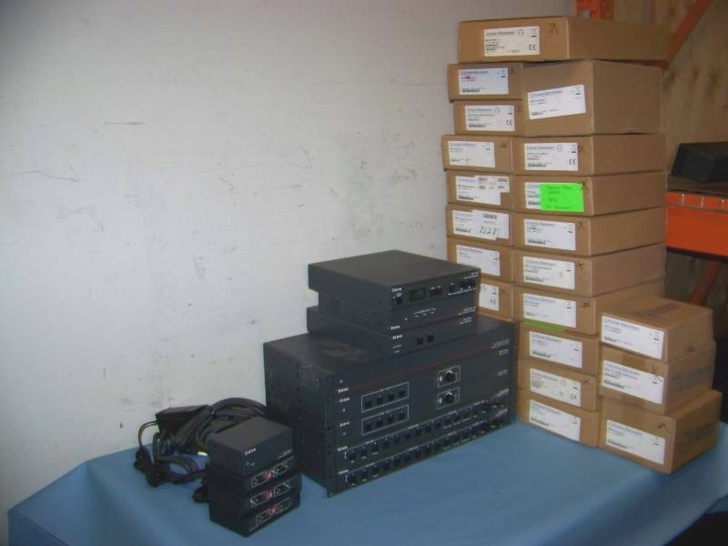 lot 96 image: Extron Electronics,  Switchers, Converters, Distribution Amplifiers  Amps, Extender, Processor and more
