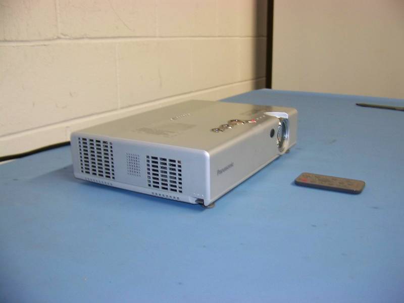 lot 24 image: Panasonic, PT-LB10U, LCD Projector with Remote Control