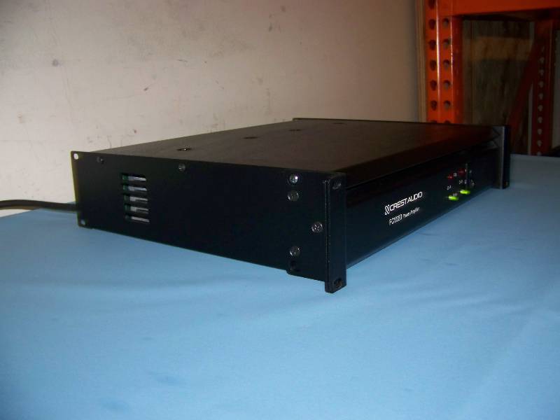 lot 64 image: Crest Audio, Professional, Power Amplifier  Amp
