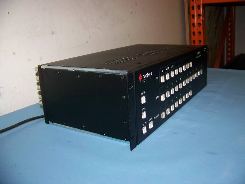 lot 117 image: AMX, AutoPatch, Precis Series, Audio  Video Matrix Switcher