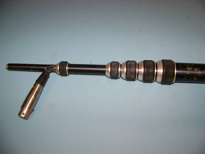 lot 126 image: Extendable, Microphone  Mic Boom Stick with XLR Cable