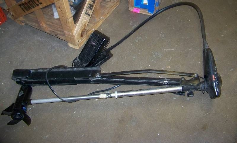 lot 142 image: MotorGuide  WhisperGuide, Tracker 28, Trolling Motor with Foot Control