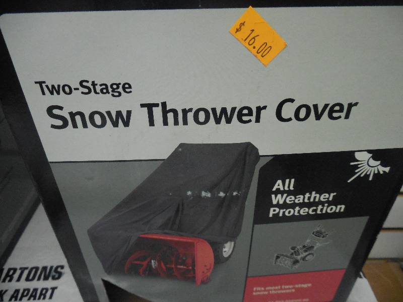 lot 12 image: UNIVERSAL SNOW BLOWER COVER