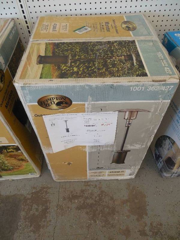 lot 81 image: Marston 47,000 BTU Gas Patio Heater