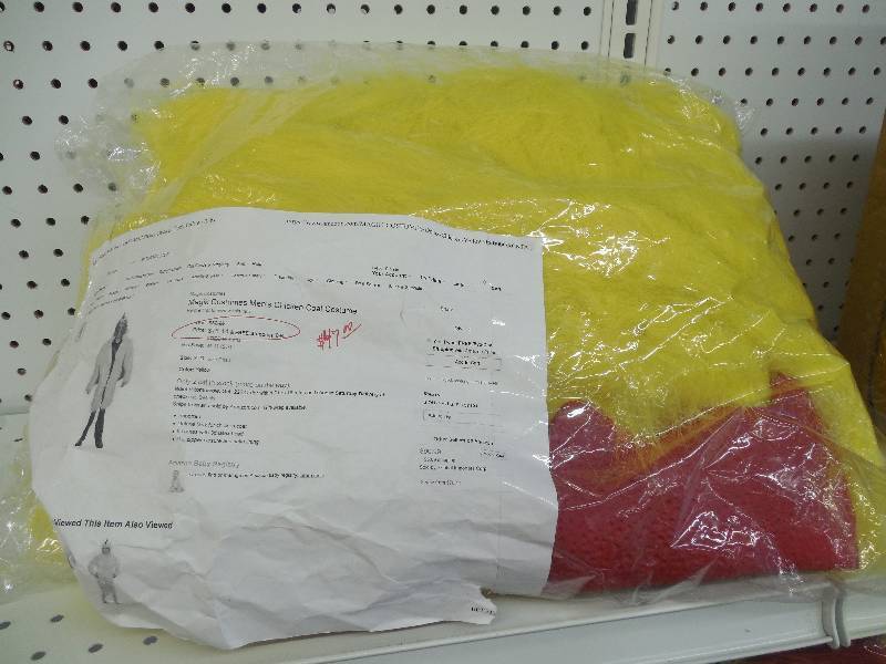 lot 91 image: Magik Costumes Mens Chicken Coat Costume
