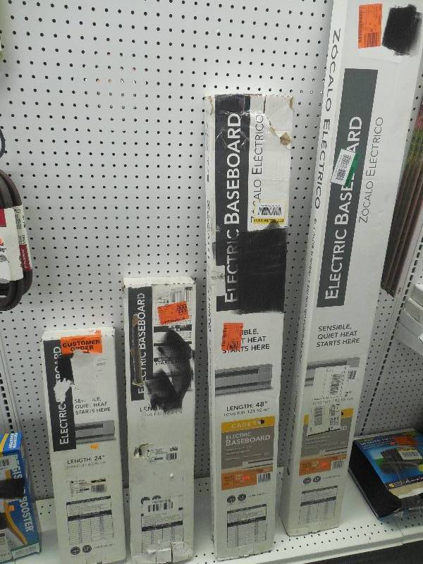 lot 243 image: ELECTRIC BASEBOARD LOT
